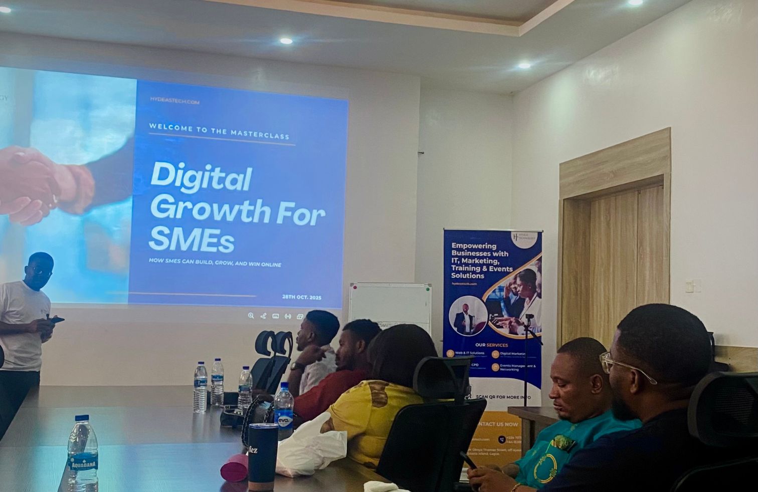 Hydeas Tech digital growth masterclass